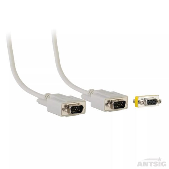 Antsig VGA to VGA Display Cable & Adaptor (5m)
