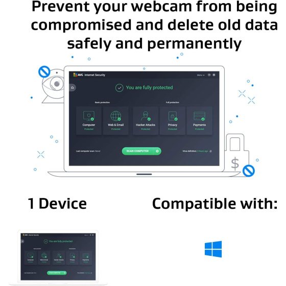 AVG Internet Security 2025 for PC (1 Device, 1 Year) - Image 4