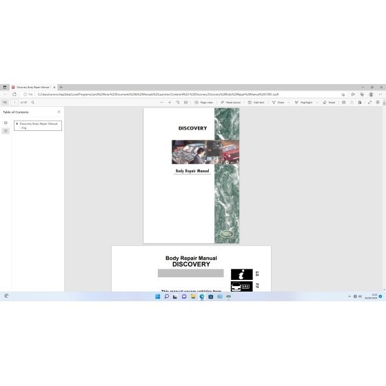 Land Rover & Range Rover Workshop Manual Browser Software (Supplied on USB Drive) - Image 3