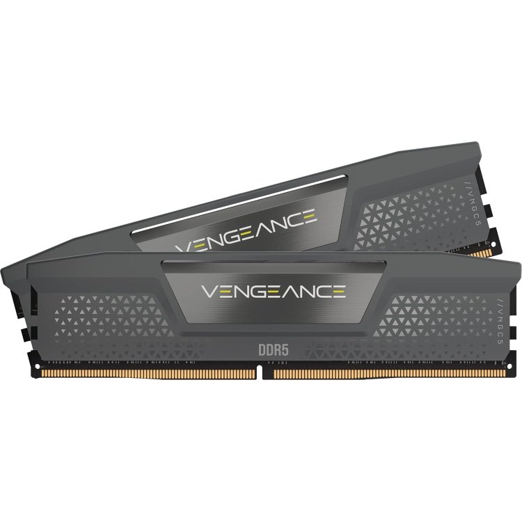 CORSAIR VENGEANCE DDR5 32GB (2x16GB) DDR5 6000MHz CL30 AMD EXPO Intel XMP iCUE Compatible Computer Memory – Grey (CMK32GX5M2B6000Z30)