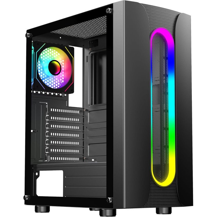 CiT Sauron ATX PC Gaming Case (Black)