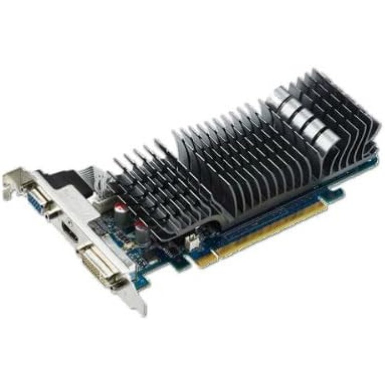ASUS GeForce 210 Silent Graphics Card  1GB GDDR2, 128 bit, 2560 x 1600 pixels, PCI Express 2.0) (Reconditioned))