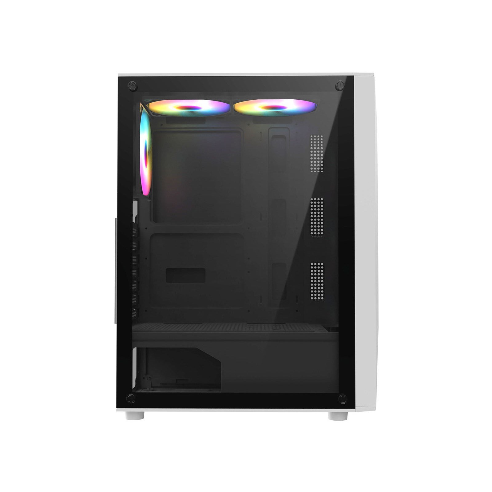 CiT Carisma Mid Tower Gaming Case (White) - Image 7