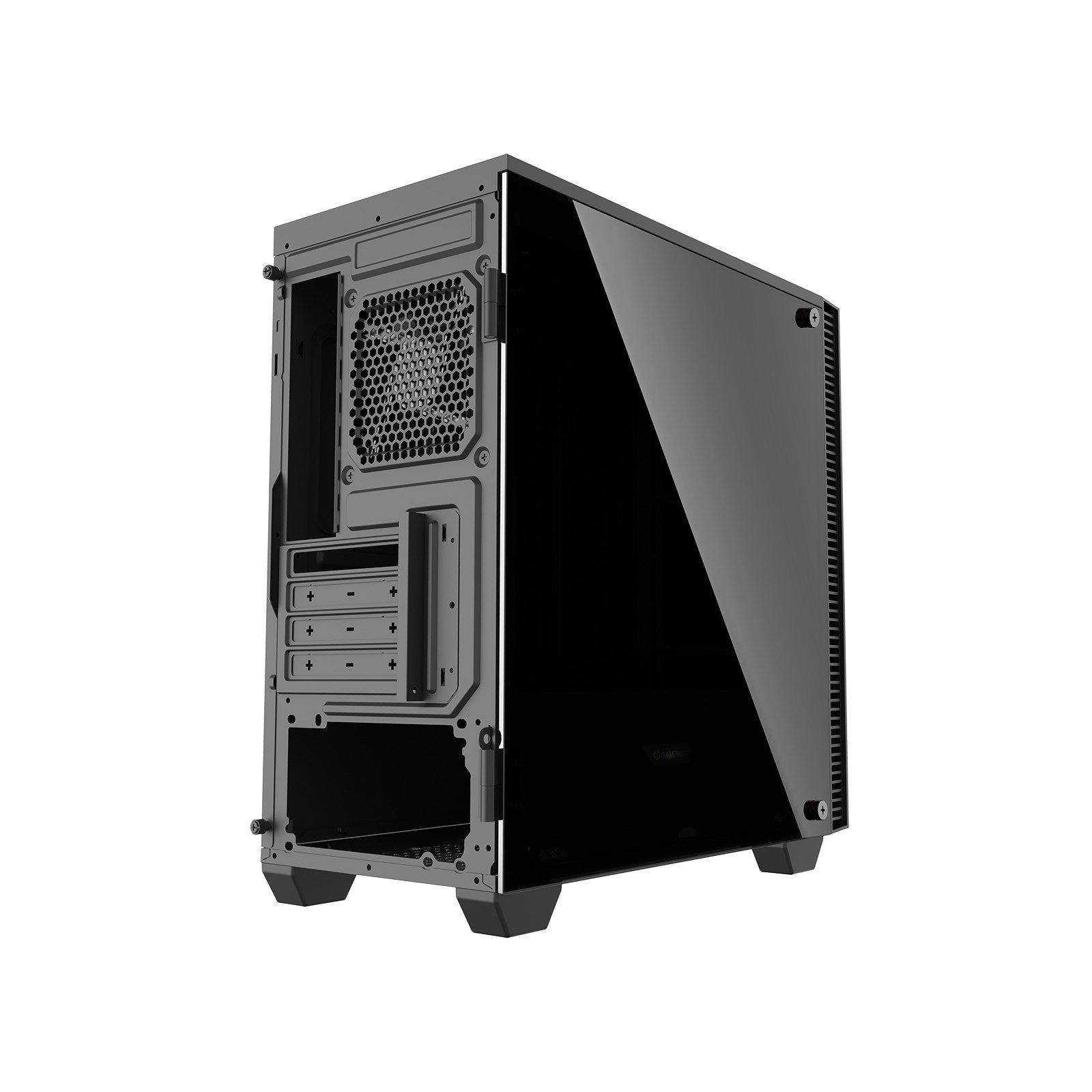 GameMax Abyss Mini Mid Tower Gaming Case (Black) - Image 8
