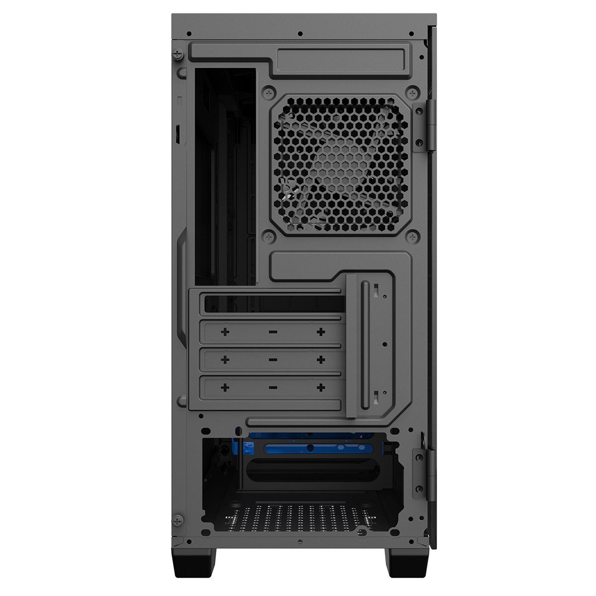 GameMax Abyss Mini Mid Tower Gaming Case (Black) - Image 3