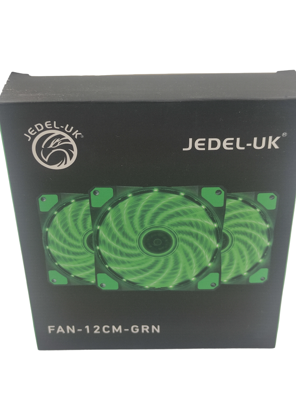 Jedel 120mm Green Case Fan (12cm)